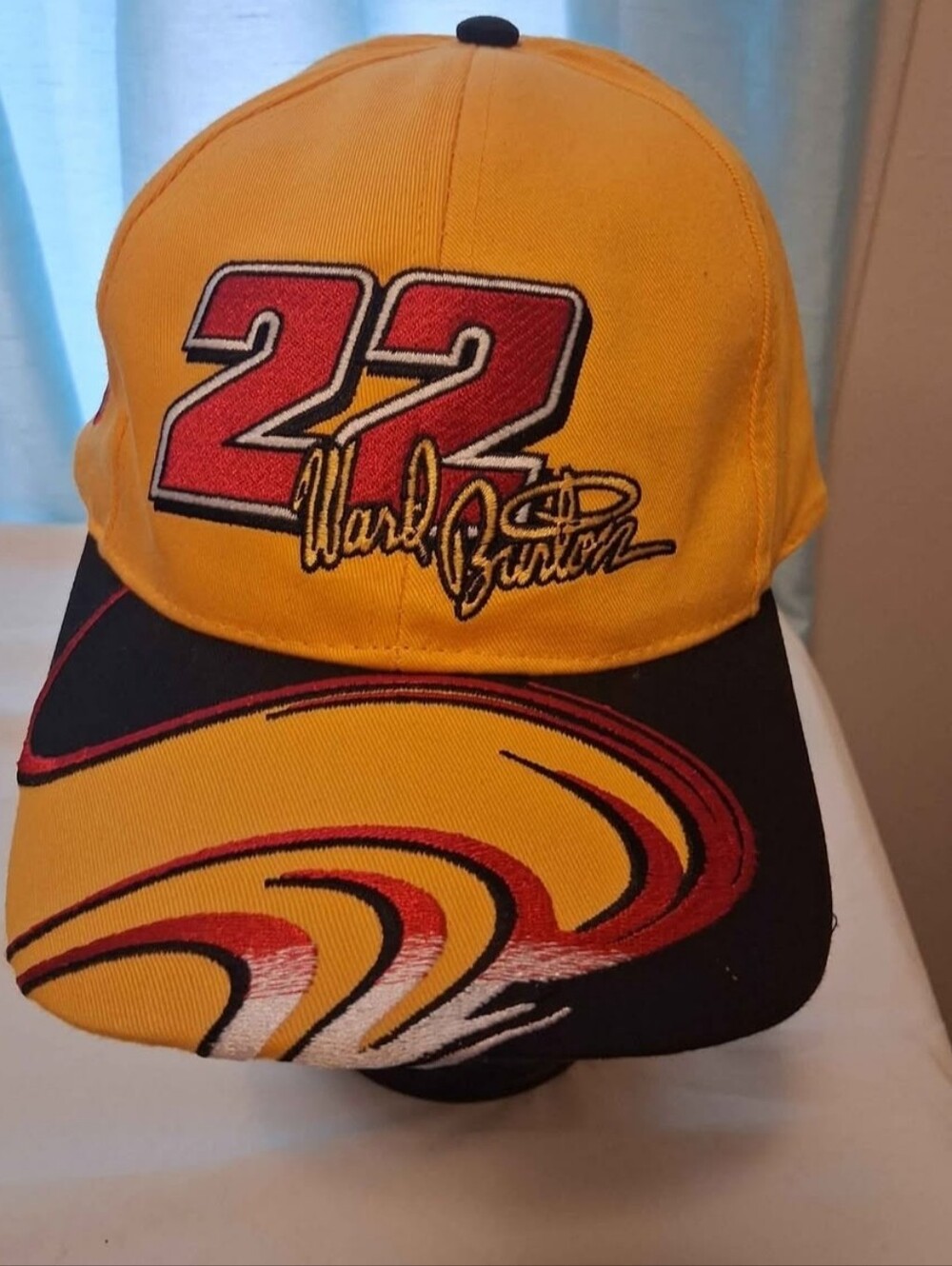 Racing Champions NASCAR Ward Burton CAT Racing Hat Dead Stock